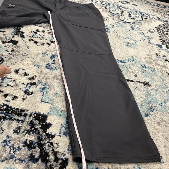 💰 3 for $25 🏷 Women Cherokee Workwear Pewter Scrub Pants XS - Picture 11 of 12